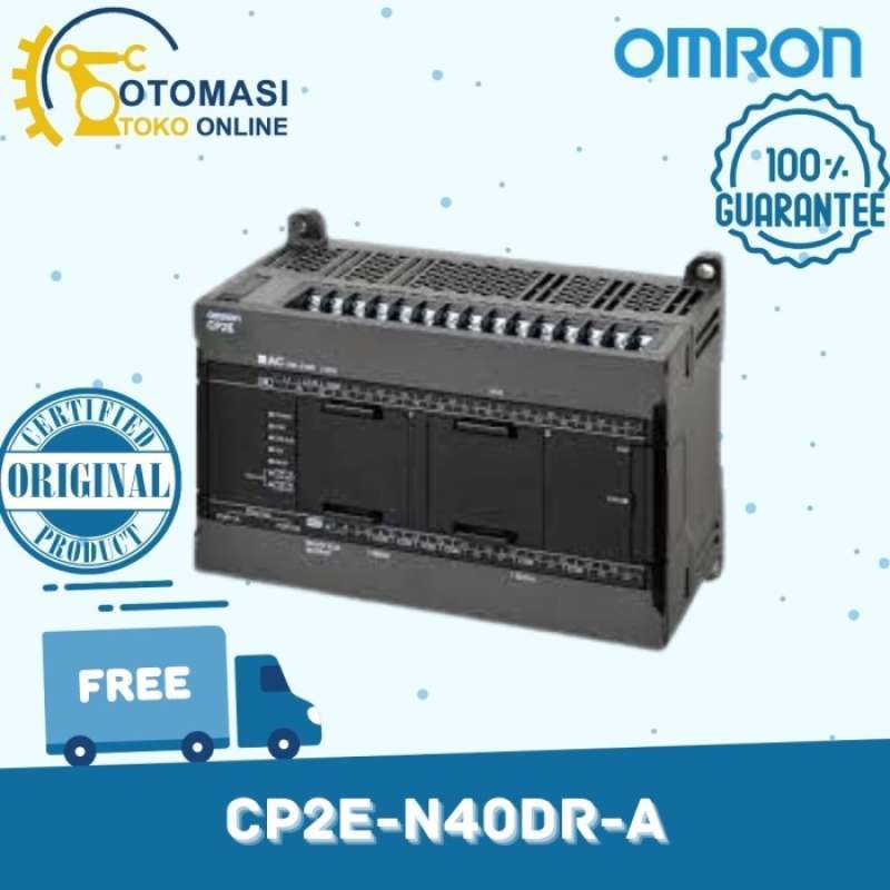 Jual Omron Plc 40i/o Vac Input 24 Output 16 Output Relay Cp2e-n40dr-a ...