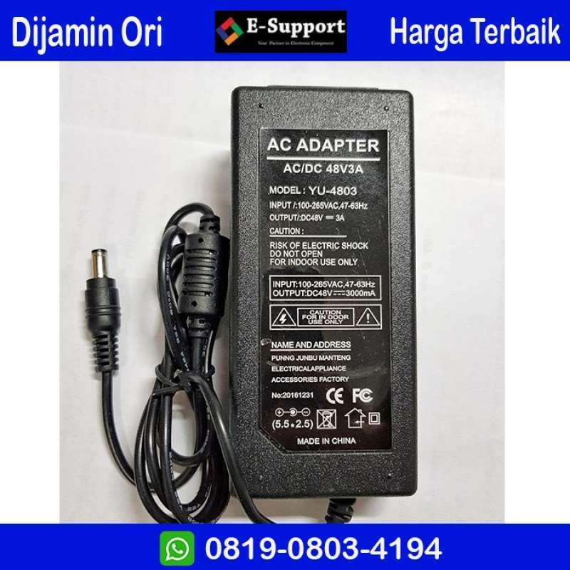 Jual Adaptor 48v 3a Di Seller Shin Store - Cengkareng Timur, Kota ...