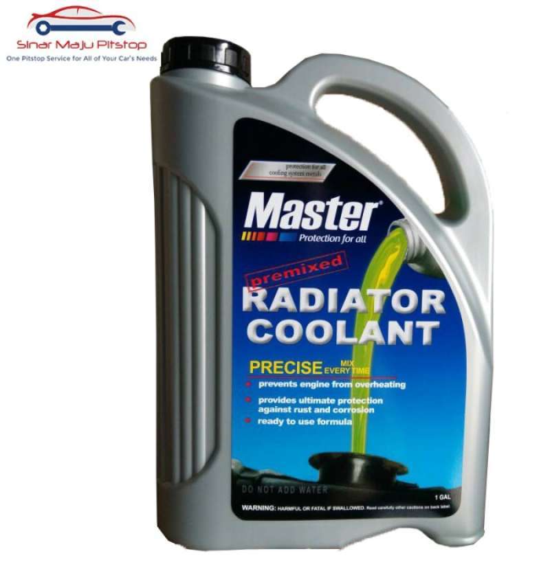 Promo Paket Servis Radiator - Master Air Coolant Hijau 3.8 L & Master ...