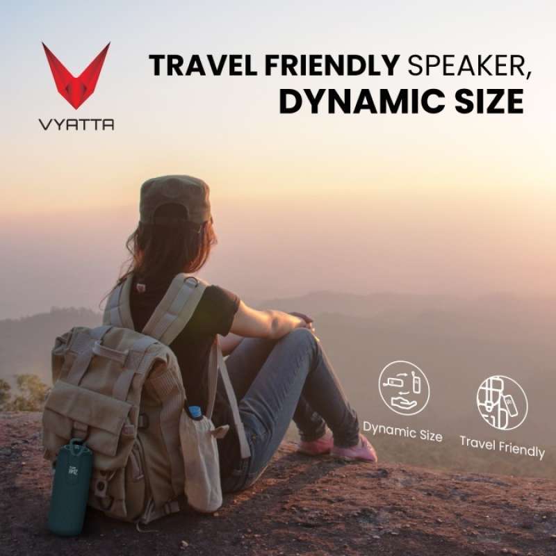 Promo Vyatta Top Hitz Tws Bluetooth Speaker Stereo 360 Sound Extra Bass ...