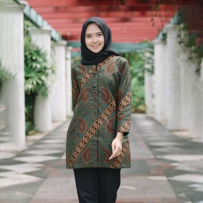 Promo Dress Batik Modern Terusan Casual Kerja Baju Fashion Wanita Murah Seno Abang M Diskon 29 Di Seller Next Store Linggajaya Kota Tasikmalaya Blibli