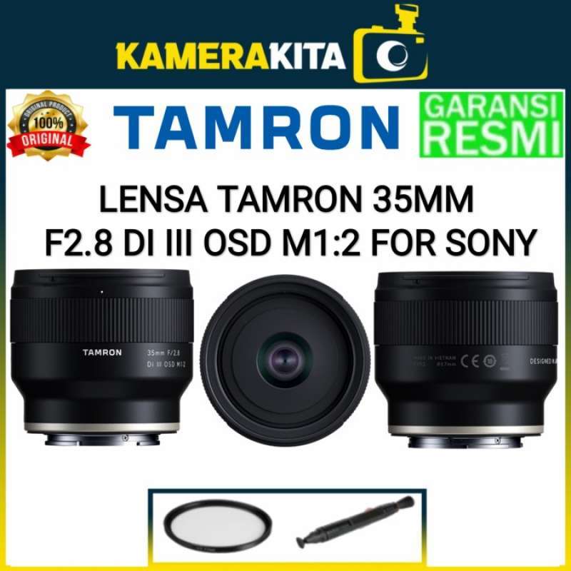 Promo lensa tamron 35mm f 2 8 di iii osd 1 2 for sony tamron 35mm f2
