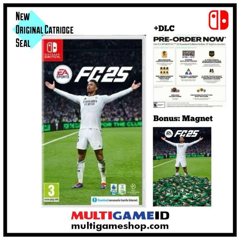 Promo Switch Fc 25 Ea Sports Fc25 +dlc +magnet English