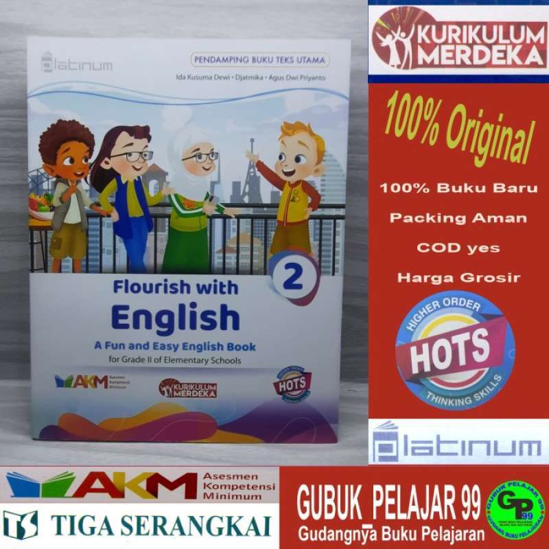 Promo Ori Flourish With English Kelas 2 Sd Mi Kurikulum Merdeka