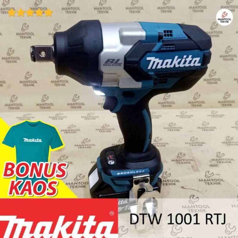 Promo Promo- Dtw1001rtj Cordless Impact Wrench Mesin Buka Baut Makita ...