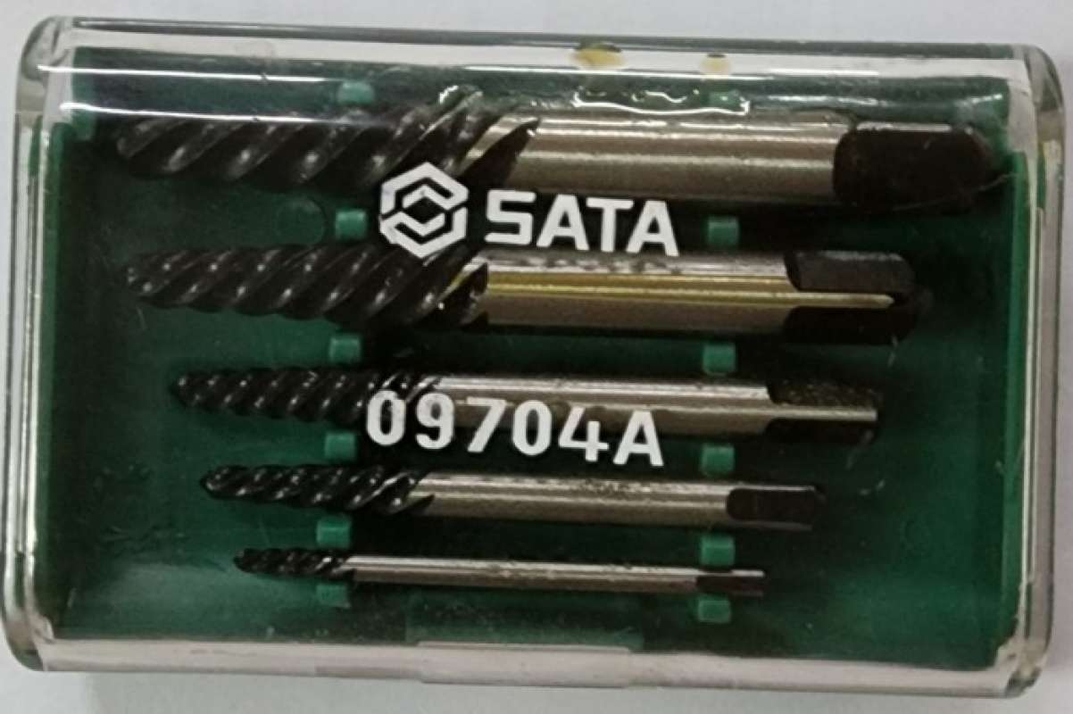 Promo Mata Bor Ekstrator 09704a 5pc Coarse Threaded Extractor Set Sata ...