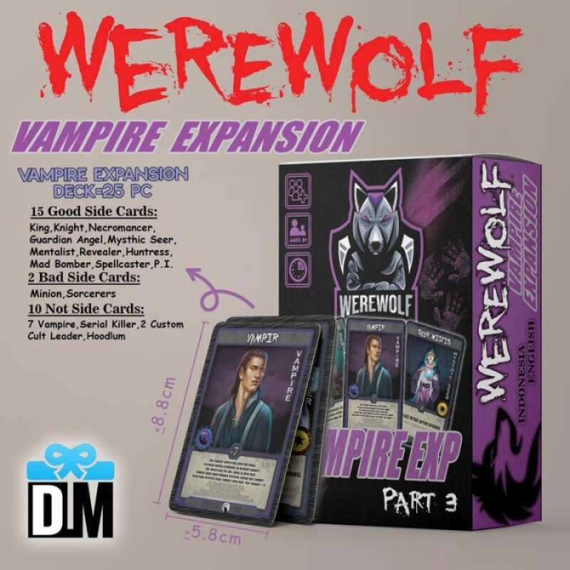Promo Kartu Werewolf 2025 Bahasa Indonesia Lengkap Card Game Remake