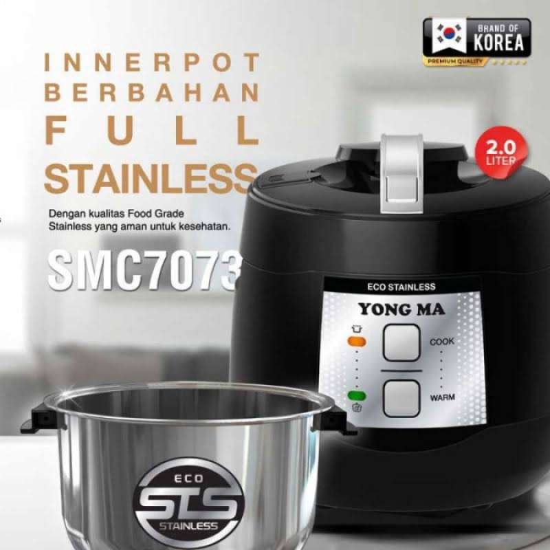 Magic 2 Liter Promo Yongma Magic Com 2 Liter Smc 7073/smc7073 Stainless Steel Diskon ...