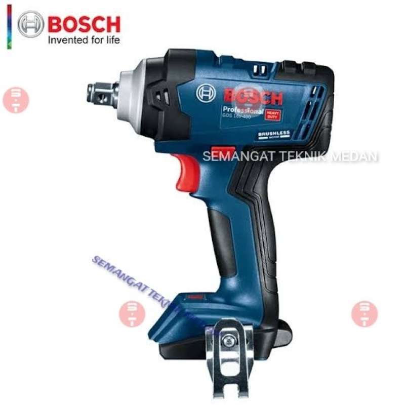 Jual Gds18v-400 Cordless Impact Wrench Buka Roda Solo 400nm Bosch