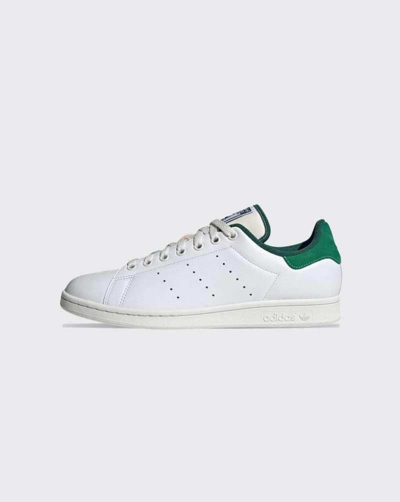 Promo Sepatu Sneakers Pria adidas Stan Smith White Green (id2007