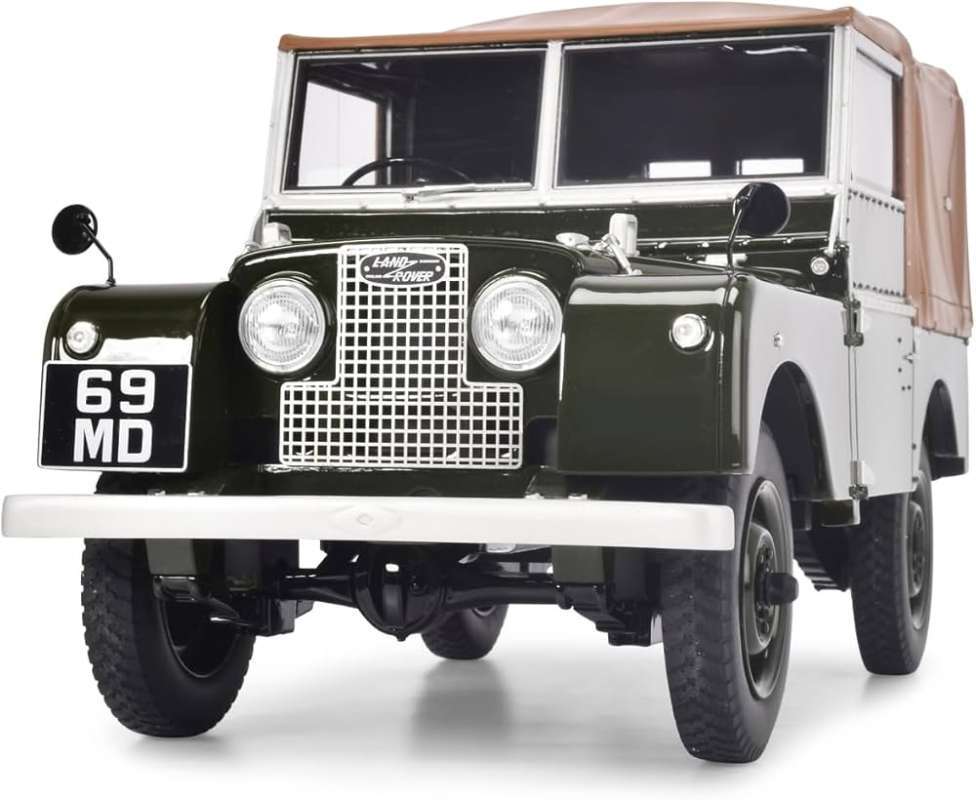 Schafft für sechs: Land Rover 80 von Schuco in 1:12 | MODELLFAHRZEUG