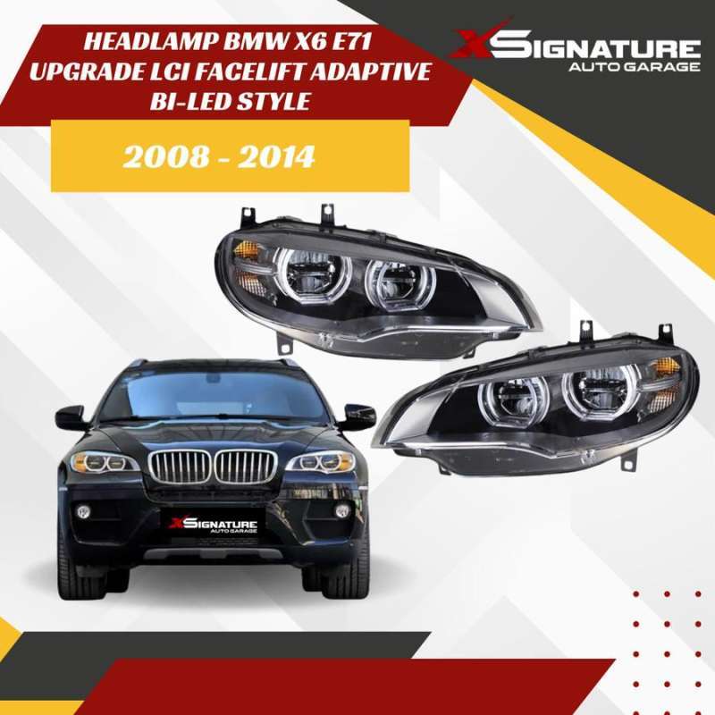 BMW X6 E71 純正 HID ヘッドライト 右 1ZS 009 645-04 中古