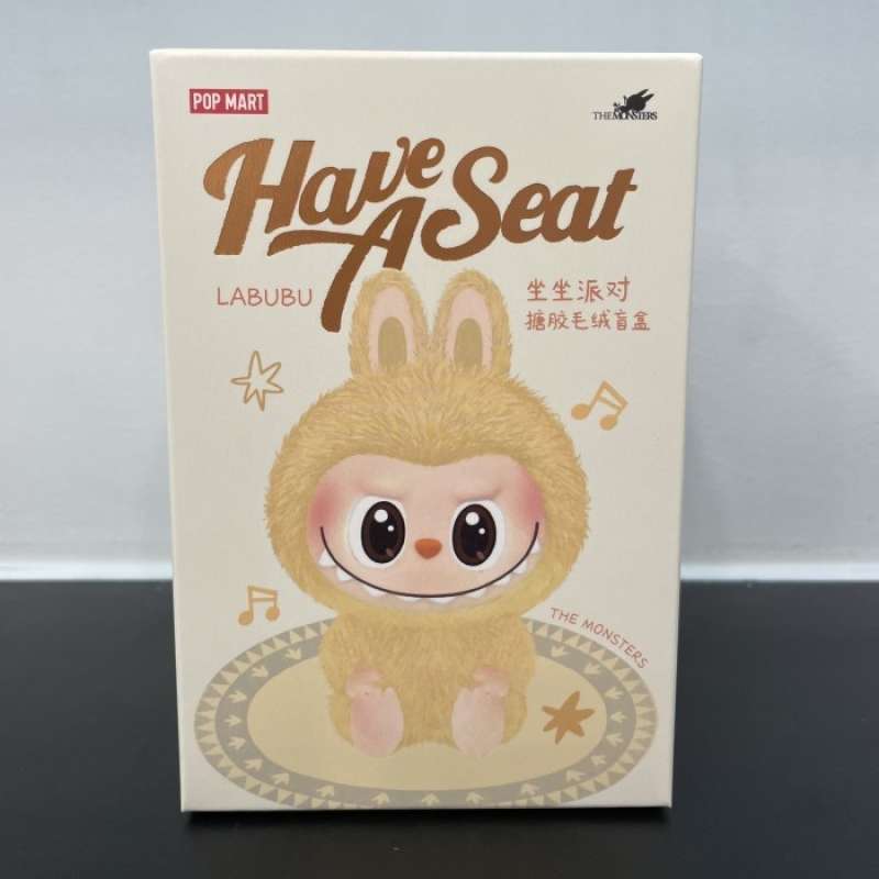 POPMART LABUBU Have 土臭い a Seat ぬいぐるみ BABA