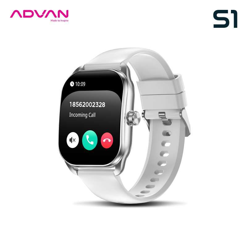 Promo Advan Smartwatch S1 Ai Voice Ips 2.01” Bluetooth Calls 100 ...