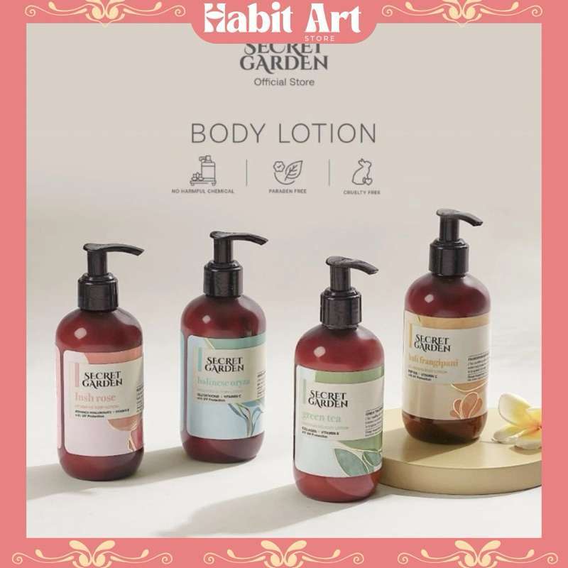 Jual Secret Garden Body Lotion 250 Ml - Lush Rose Di Seller Habit