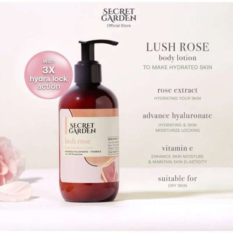 Jual Secret Garden Body Lotion 250 Ml Di Seller Habit Art Store