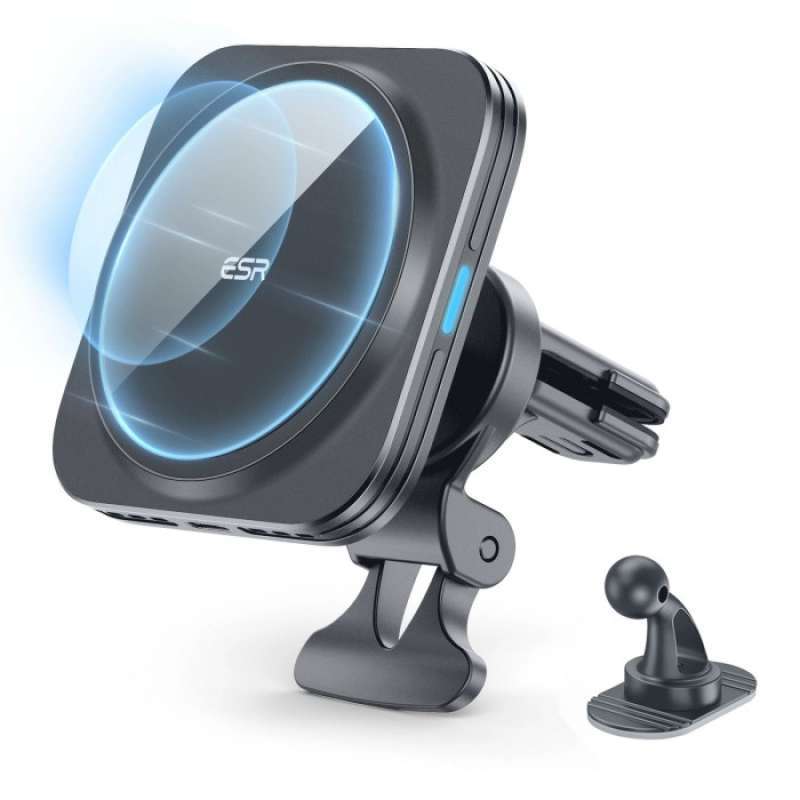 ESR for MagSafe Car Mount Charger Wireless Car Charger, Compatible with  MagSafe, Air Vent/Dashboard Phone Holder Mount for iPhone 16/15/14/13/12