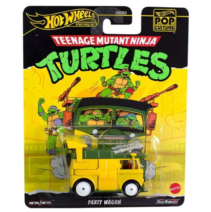 RXHxTMNT Turtles Figure Set＆Walker Wagon Jual Teenage Mutant