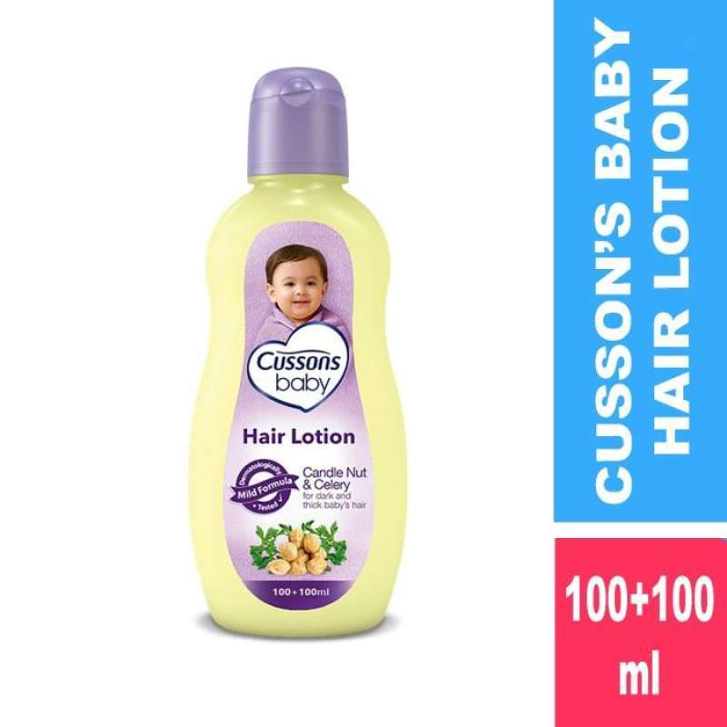 Cussons Baby Hair Lotion Candle Nut Celery Almond Oil Honey Co - Main Image