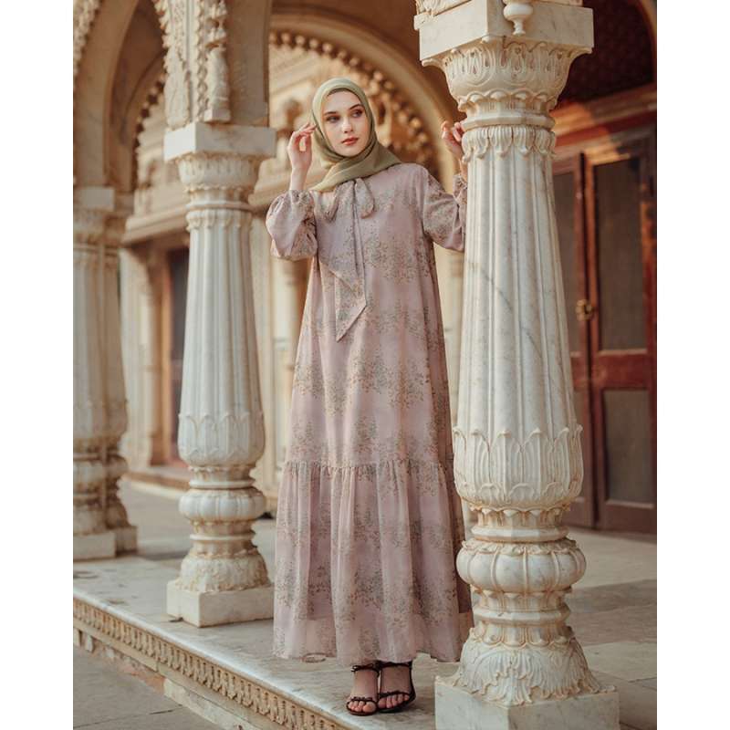 Promo Heaven Lights - Daisy Dress - Gamis Ruffle Motif Wanita Muslim ...