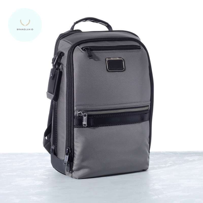 Tumi Alpha Bravo Dynamic Backpack in Charcoal