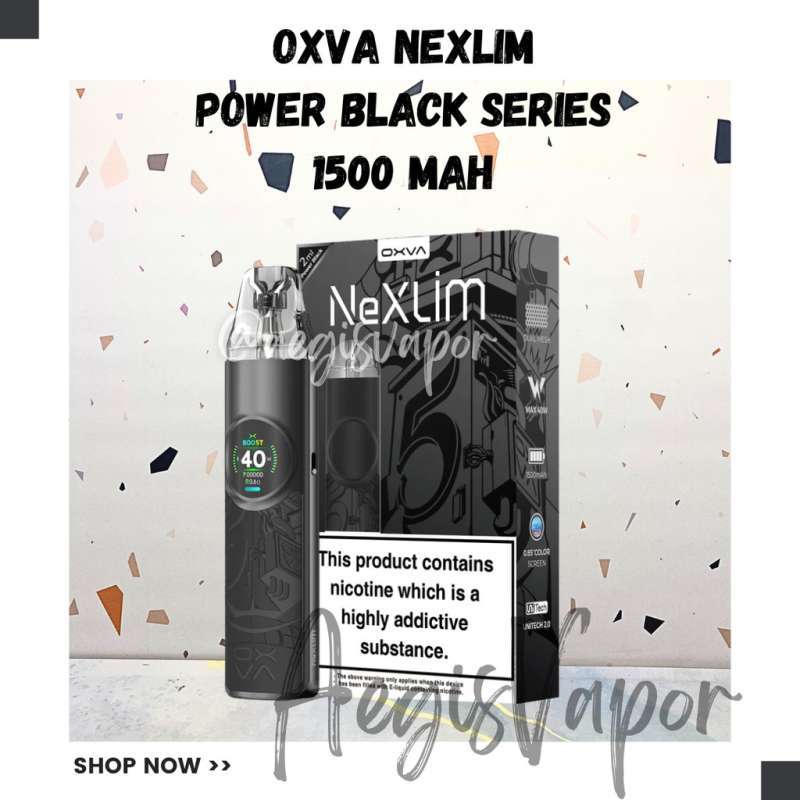 nexlim oxva power black Jual Oxva Nexlim Power Black 1500mah Di Seller Aegisvapor - Purwantoro,  Kota Malang