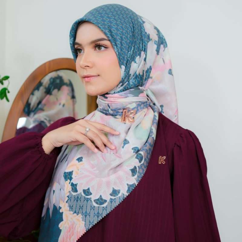 Kalana Scarves Zaujah Scarf Raya Series I Scarf Motif Premium