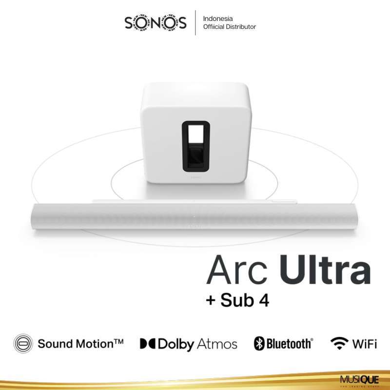 Blibli Sonos Soundbar Bluetooth Jual Sonos Arc Ultra Soundbar With