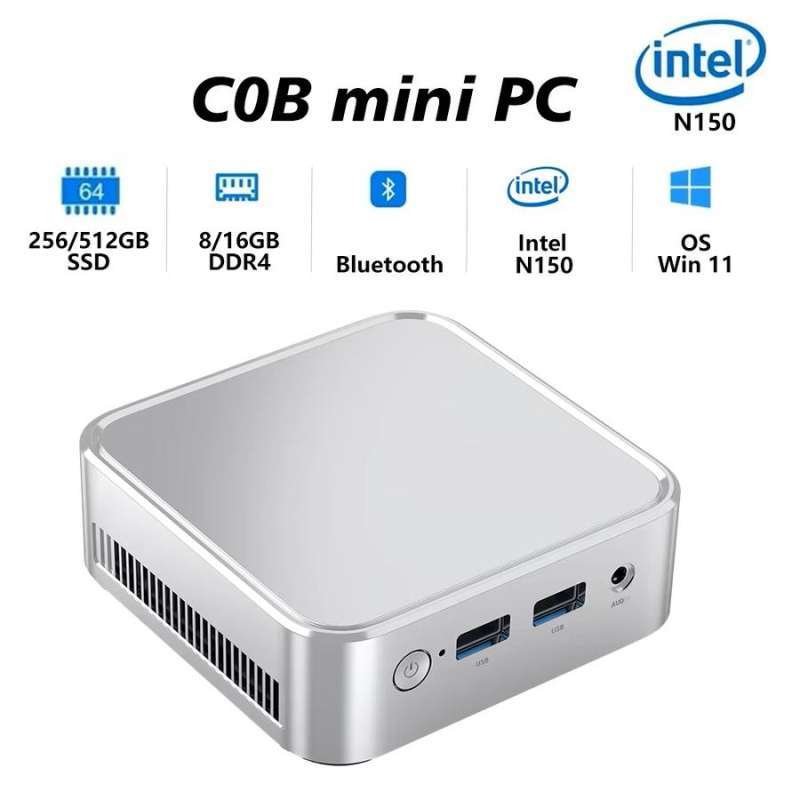 ミニPC Windows 11 Pro Intel Twin Lake N150 8GB RAM+256GB(その他)｜売買