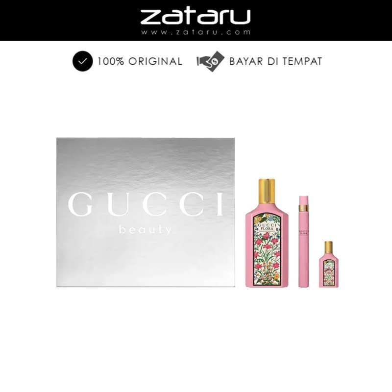 Promo Gucci Flora Gorgeous Gardenia Woman Gift Set Diskon 22% Di