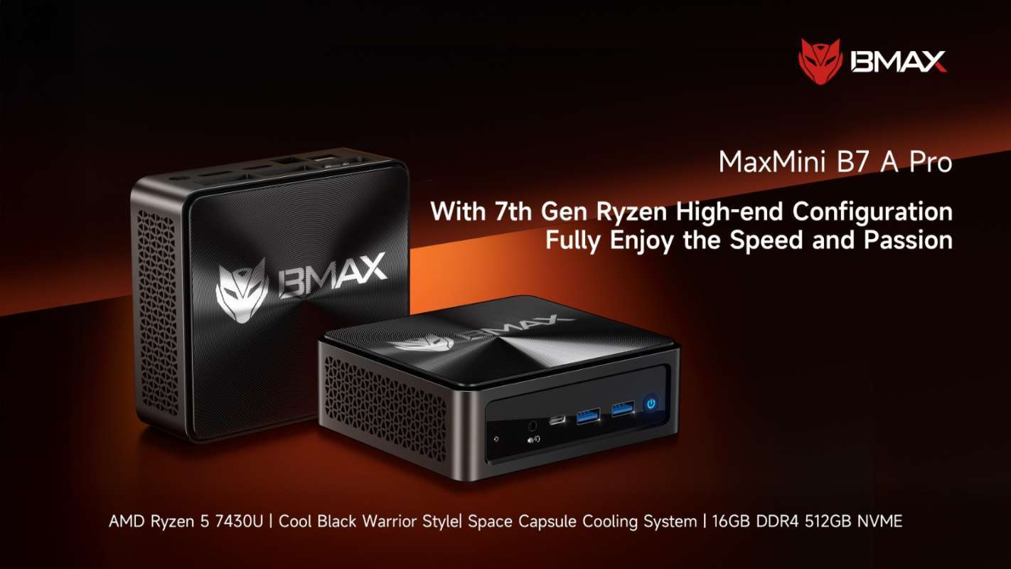 Jual Mini Pc Bmax B7a Pro Amd Ryzen 7430u 16gb/512gb Ssd Nvme
