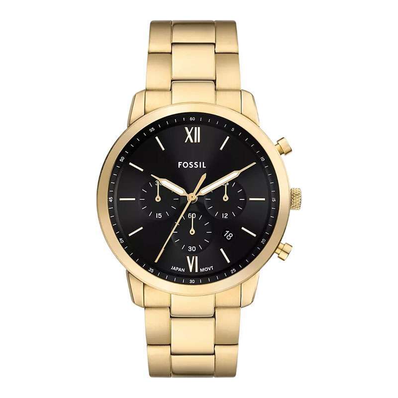 Promo Jam Tangan Pria Fossil Neutra Fs6093 men Chronograph Black