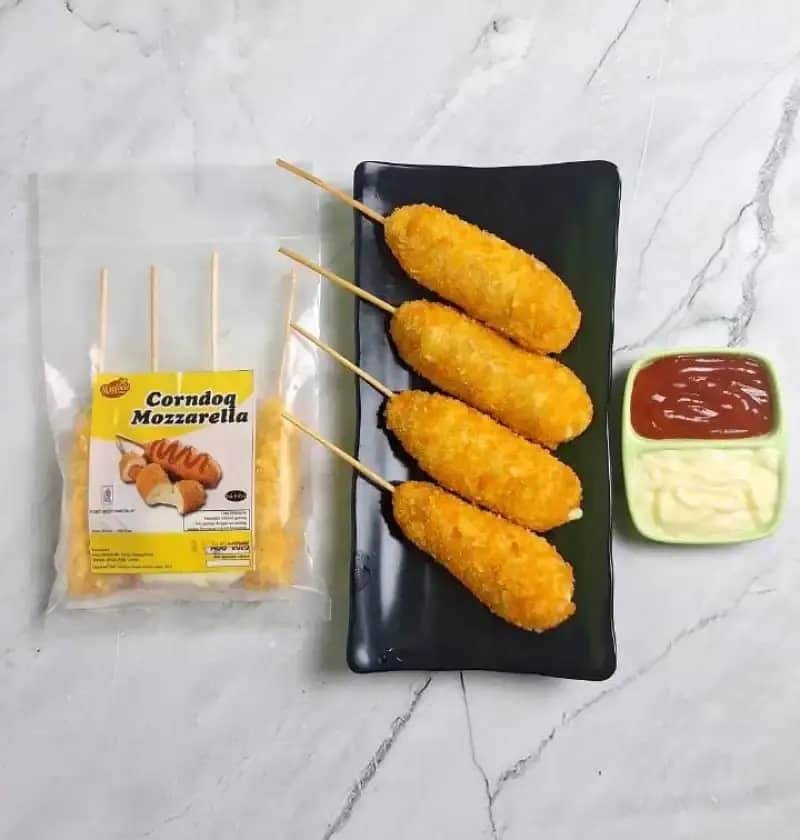 Jual Nisofood Corndog Sosis Keju Mozzarella 180gr Isi 4pcs Beku