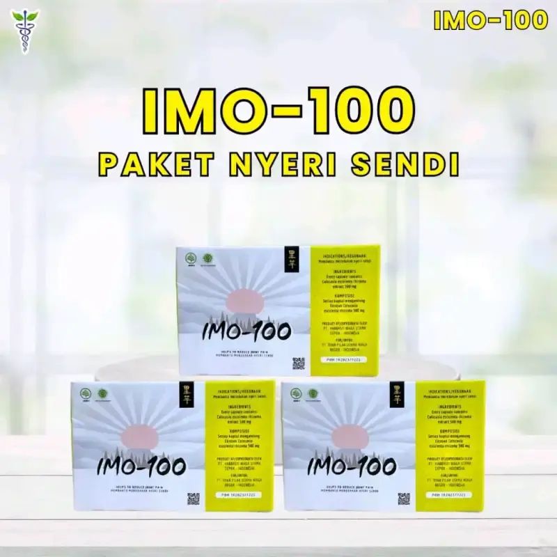 Jual Paket 3 Box Suplemen Imo 100 Untuk Nyeri Sendi Di Seller Semoy ...