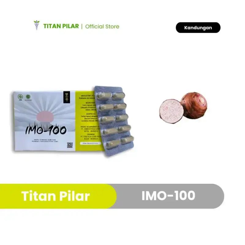 Jual Paket 3 Box Suplemen Imo 100 Untuk Nyeri Sendi Di Seller Semoy ...
