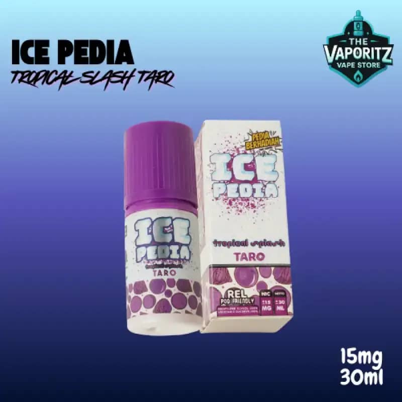 Jual Liquid Saltnic Ice Pedia Taro 30ml 15mg Di Seller The Vaporitz Store -  Gebang Raya, Kota Tangerang