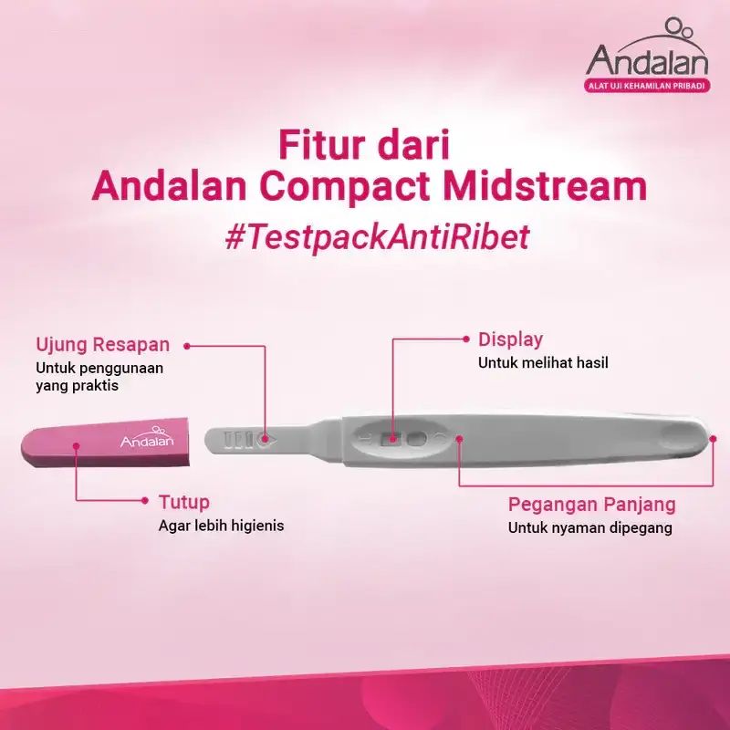 Jual Andalan Compact 1 Pc - Test Pack Kehamilan Di Seller Apotek Heka ...