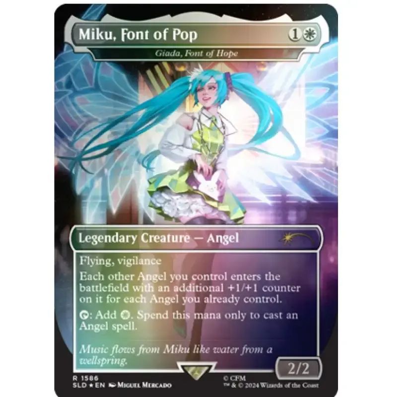 Jual Mtg Secret Lair X Hatsune Miku Winter Diva En Foil Edition Di