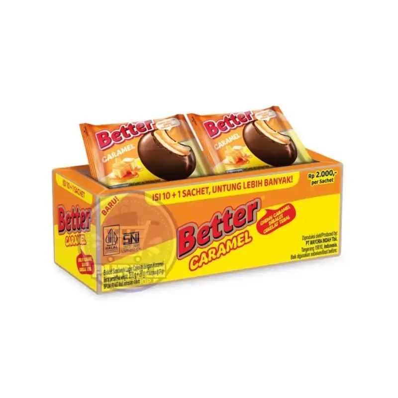Promo Better Caramel Sachet Box Promo 11 Pcs Diskon 46% Di Seller ...