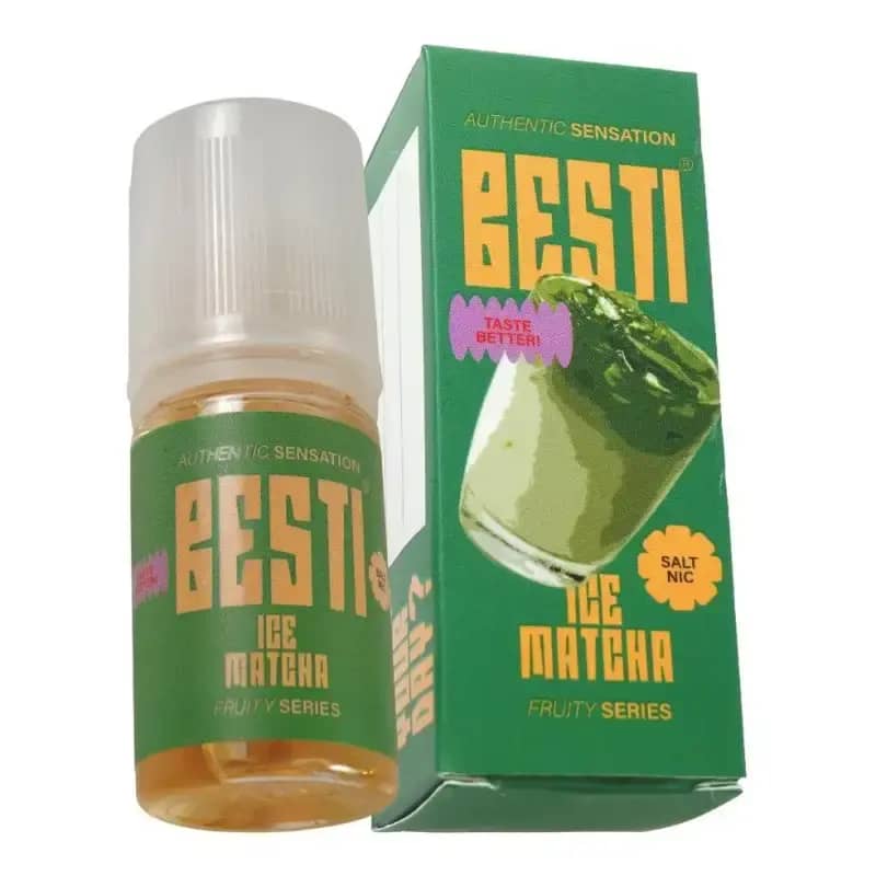 Jual Liquid Vape Vapor Besti Ice Matcha Saltnic 30mg 30ml By Hero 57 Di  Seller Maroonvape - Malaka Jaya, Kota Jakarta Timur | Blibli