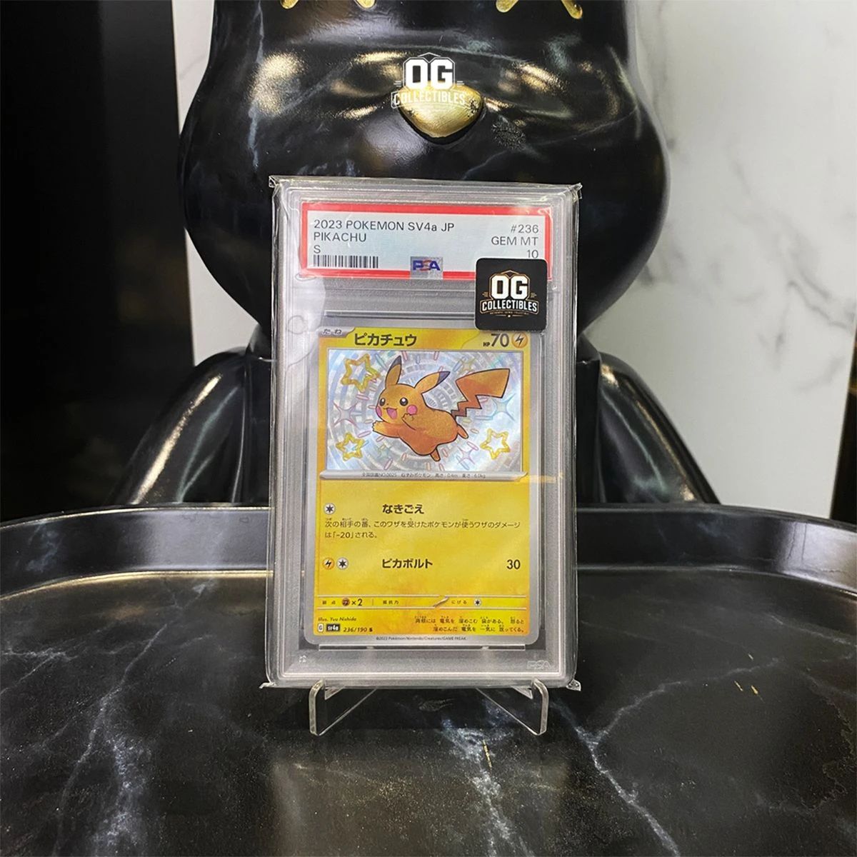Jual Pokemon Tcg Psa 10 Pikachu S Sv4a 236/190 High Class Pack