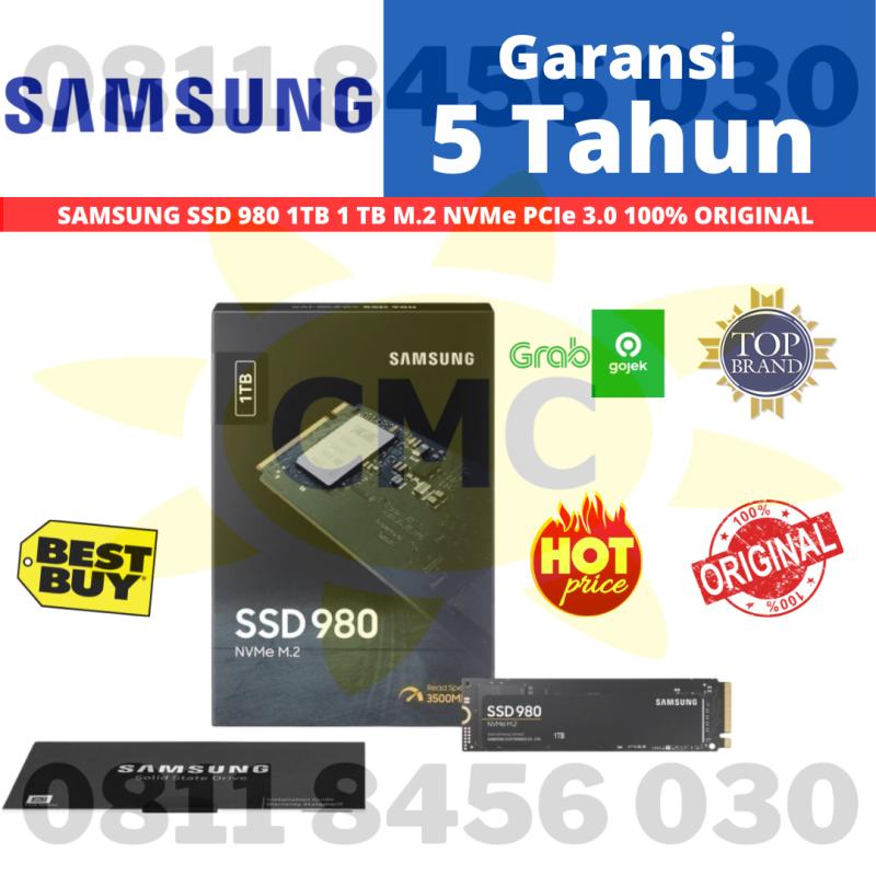 Promo Samsung Ssd 980 1tb TB Nvme Pcie 100% Original