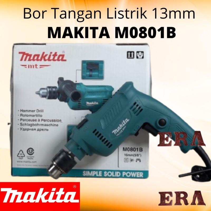 Jual Makita Bor Tangan Listrik M0801b 13mm Mesin Bor Kayu Besi