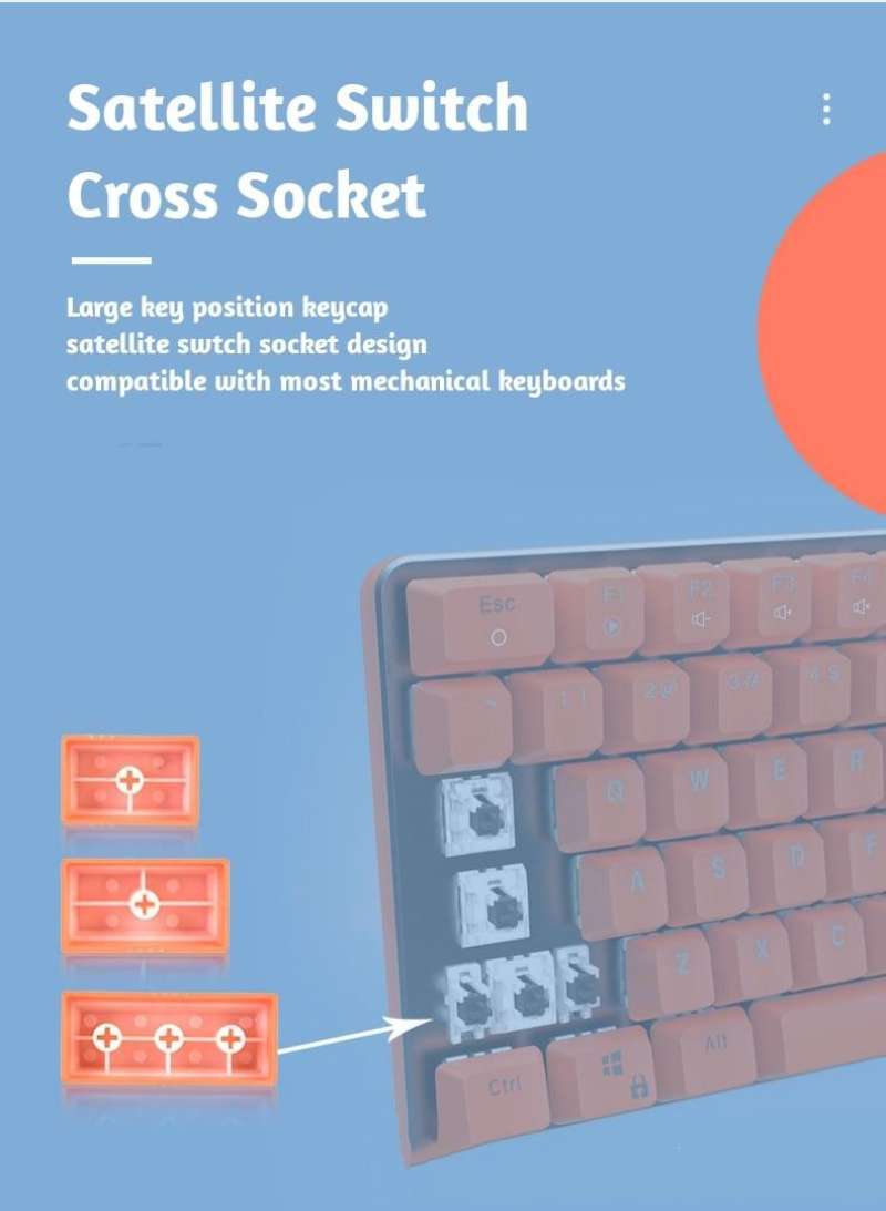 Jual Sa Profile Keycaps Abs Double Shot Mechanical Keyboard - White ...