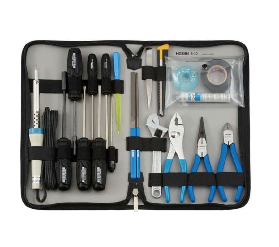 Jual Toolkit S10 Electrical tool kit set S10 Hozan Ori Japan 100 di