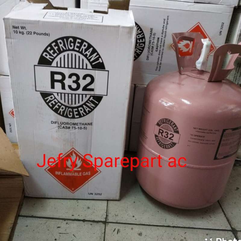 Jual Freon R32 Refrigerant Ac Tabung Freon 10kg Isi Di Seller Emma