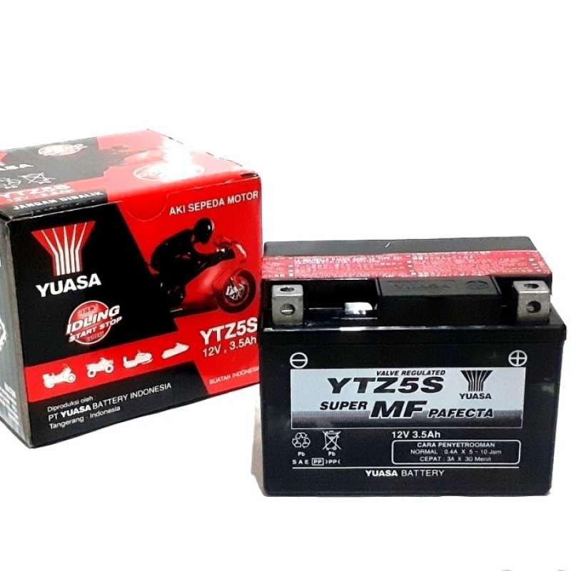Promo Aki Motor Yamaha Xabre, Freego, Mx King, Xride Yuasa Ytz5S Aki