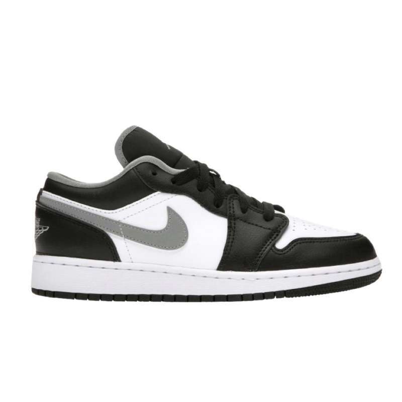 jordan 1 low black white grey