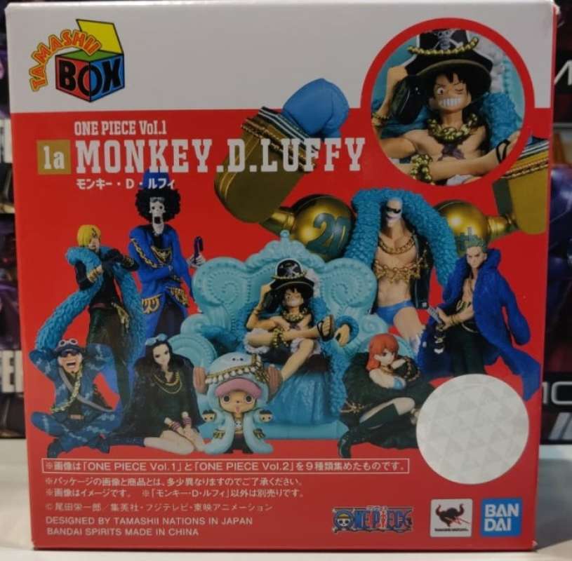 Promo Monkey D Luffy One Piece Tamashii Box Vol 1 [1A] Bandai Figure ...