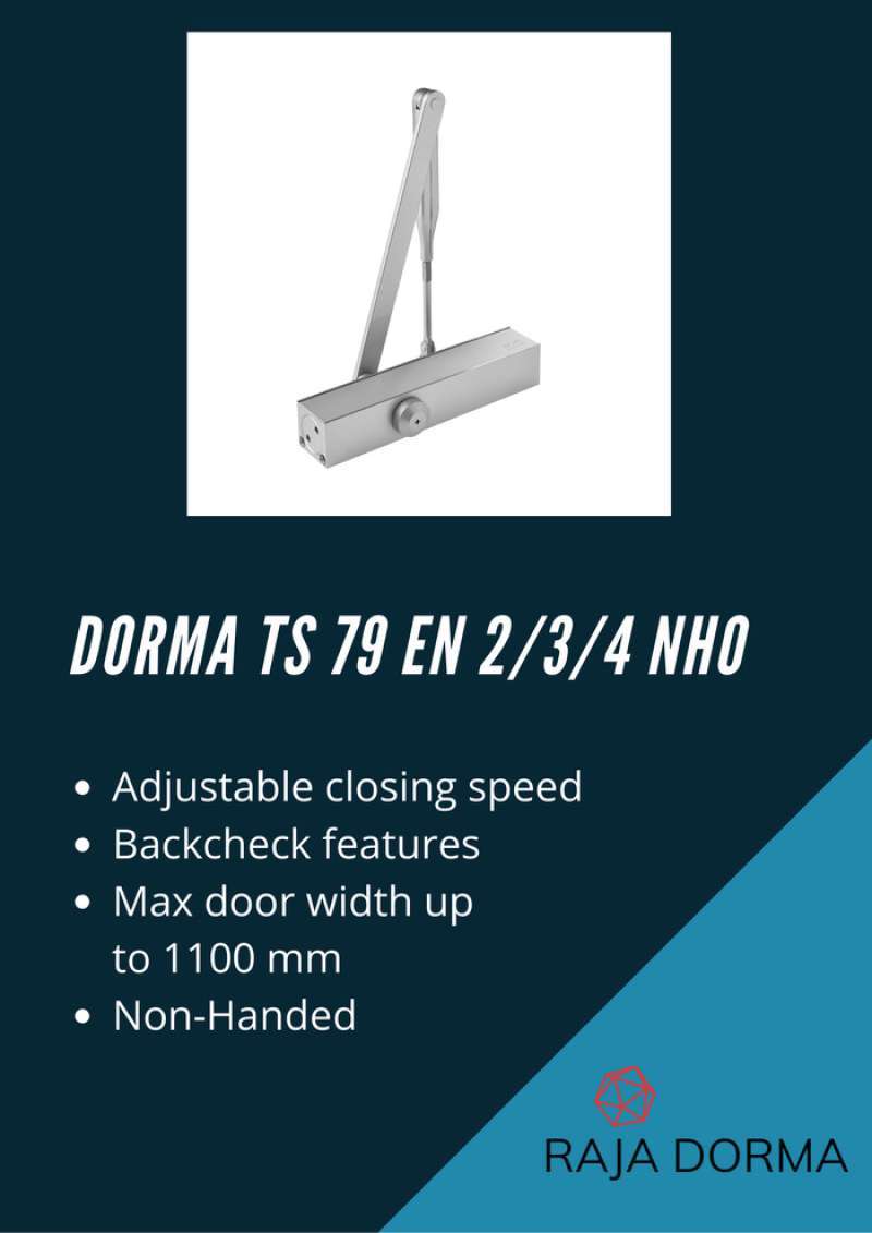 Promo Dorma Door Closer TS 79 EN 2/3/4 Non Hold Open dorma TS79 EN2/3/4